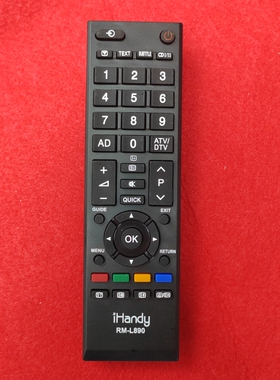 英文遥控器 适用于东芝液晶电视机 CT-90436 RM-L890 英文遥控器