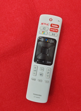 原装语音遥控器 适用于东芝液晶电视机 CT-95003 带语音功能 英文