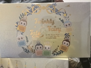 北京泡泡玛特城市乐园限定闪闪童话系列 闪闪惊喜毛绒卡套盲盒