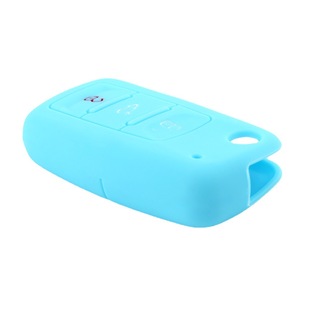 亚马逊ebay适用大众斯柯达途安polo GTI硅胶钥匙套镂空无标钥匙包