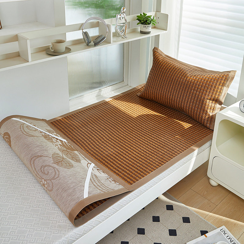 夏季宿舍上下铺双面藤席凉席