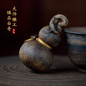 沉水越南芽庄白奇楠沉香吊坠葫芦保真老料棋楠手把件高端文玩收藏