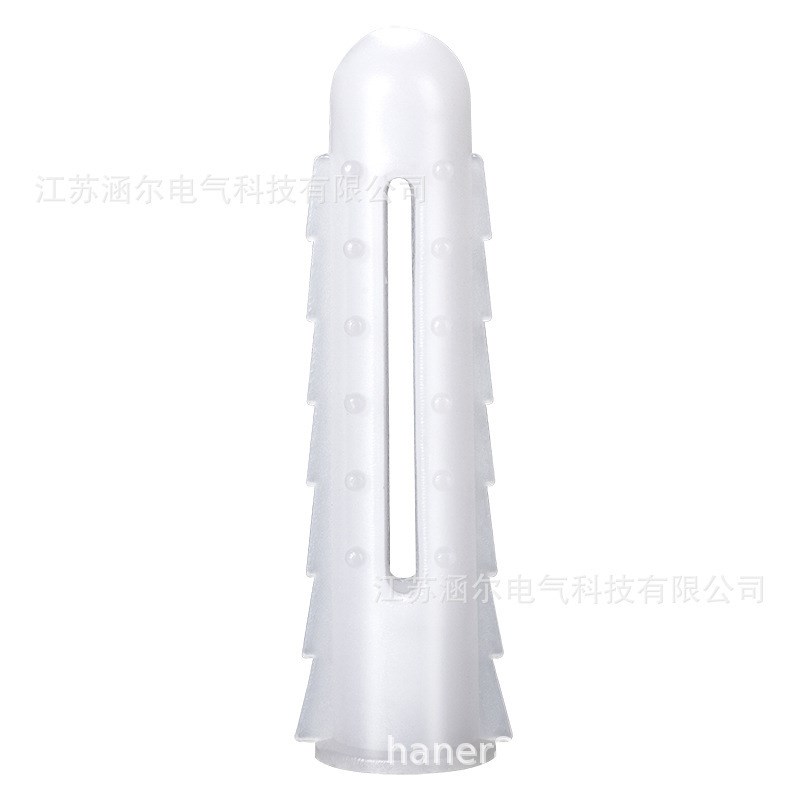 速发加强型带刺塑料膨胀管膨胀螺丝胶塞锚栓涨塞6 8 10mm自攻螺丝