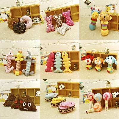 现货速发Cute h Squky Dog ys Stuffed Lovely Pet a Dog Pup