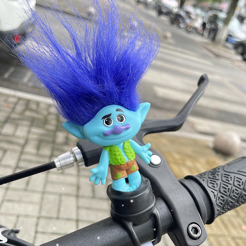 速发魔发饰灵自行车小饰配件车挂件可爱装配精电动车装饰玩偶创意