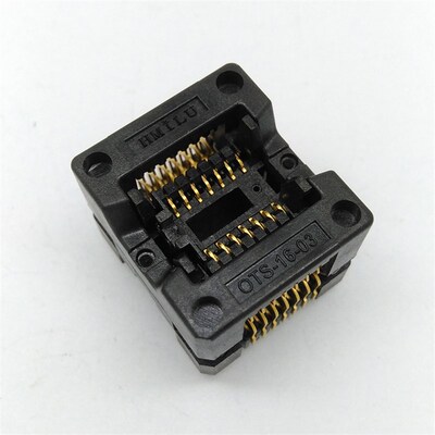 速发SOP14老化座测试座OTS-14(16)-1.27-0 编程座座RT80H编程