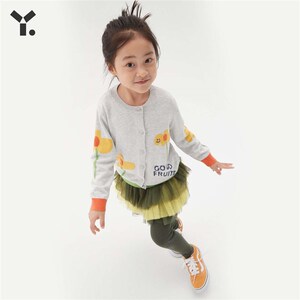现货速发幼岚棉【设计】提花薄毛衣2022春宝宝打底针织开衫男童毛
