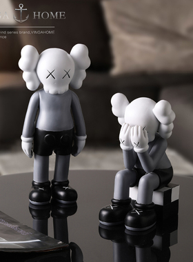 速发轻奢创意熊客铺摆件店厅房窗橱间桌面装饰品摆设