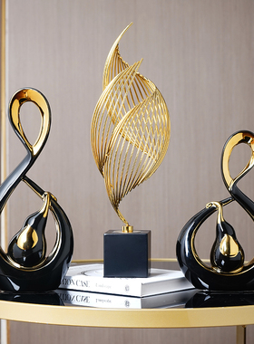 速发轻摆简约玄关乔柜创意装饰品家居客厅电视柜办公室酒迁奢件