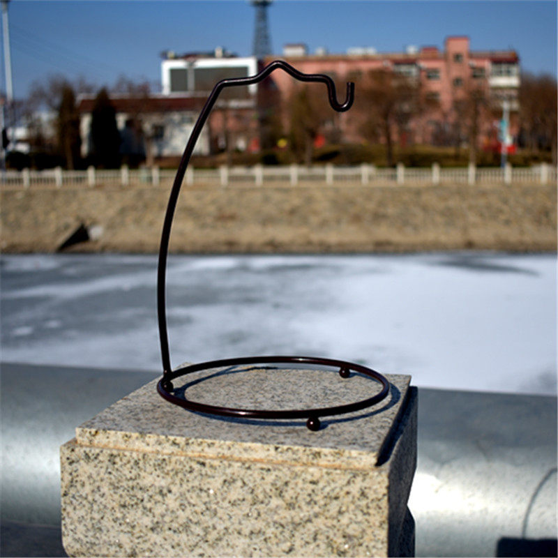 速发包邮红木竹挂蝈蝈笼笼子展示架蛐蛐蟋蟀蚂蚱鸣虫架子金属摆架