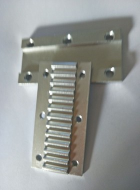 速发AT带压板同步带齿板步BK型组合压板5ms58mT5T10同T5AT10