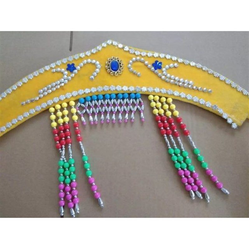 速发蒙古族舞蹈演出头饰少数民族服装配舞藏族饰蹈演出蒙古片空顶