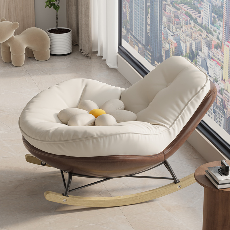 速发摇摇椅人人沙发大人躺椅成懒客厅蜗牛台家用室内鹅闲企休摇椅
