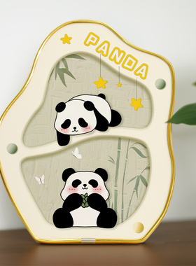 速发桌面新字摆台创意款画入品客厅电视柜装饰品作户玄关氛围摆画