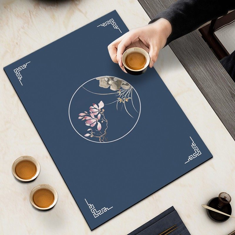 速发茶席茶垫吸水沥水垫垫式杯垫茶杯垫茶桌茶水垫餐垫隔热中餐桌,居家布艺,厨房地垫,淘宝优惠券,粉丝福利购,淘宝优惠卷