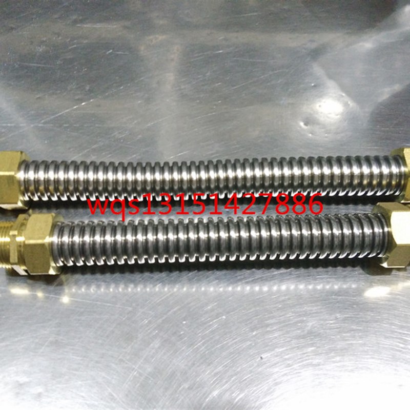 速发04不锈钢空调波纹管风机盘管空央中调金属连接管分水软管6进D