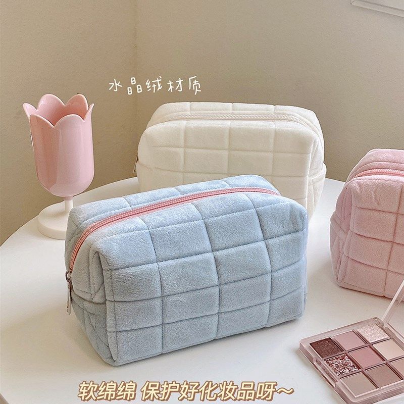 速发收纳袋旅行便高大容量化妆品可爱携颜值新款枕头包