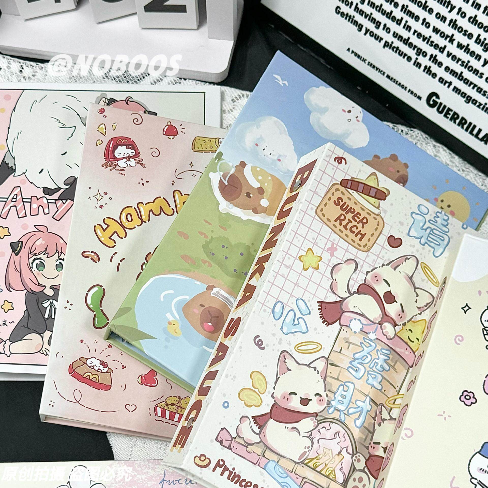 卡通简约风A5卡册1623