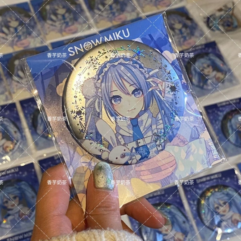 初音未来北海道限定纪念镭射徽章