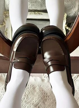 2026春秋日系JK低跟乐福女鞋