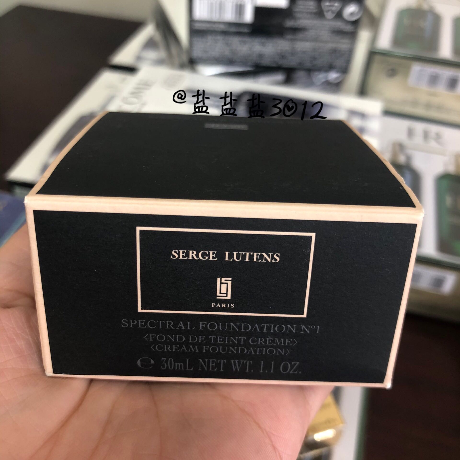 现货 Serge Lutens 芦丹氏粉霜 卤蛋粉底 水润 粉底 I10 IO20