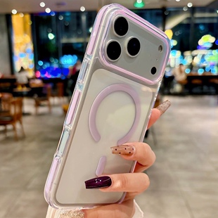 适用苹果17promax手机壳新款iPhone17紫色磁吸17pro高级感16全包15防摔14透明13硅胶plus男女款air简约12外壳