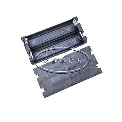 5号2节电池盒带插针14500电池座