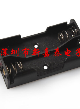 高品质 5号2节带线 AA两位 3V并排无盖无开关电池盒 电池座