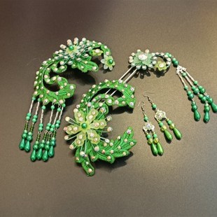 速发新款 戏曲越剧粤剧黄梅戏白蛇前传青百小绍头蛇白蛇青饰套装