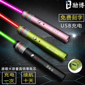 现货速发励博 样品屋展示中心处雷射灯沙盘射笔雷射笔充电笔救援