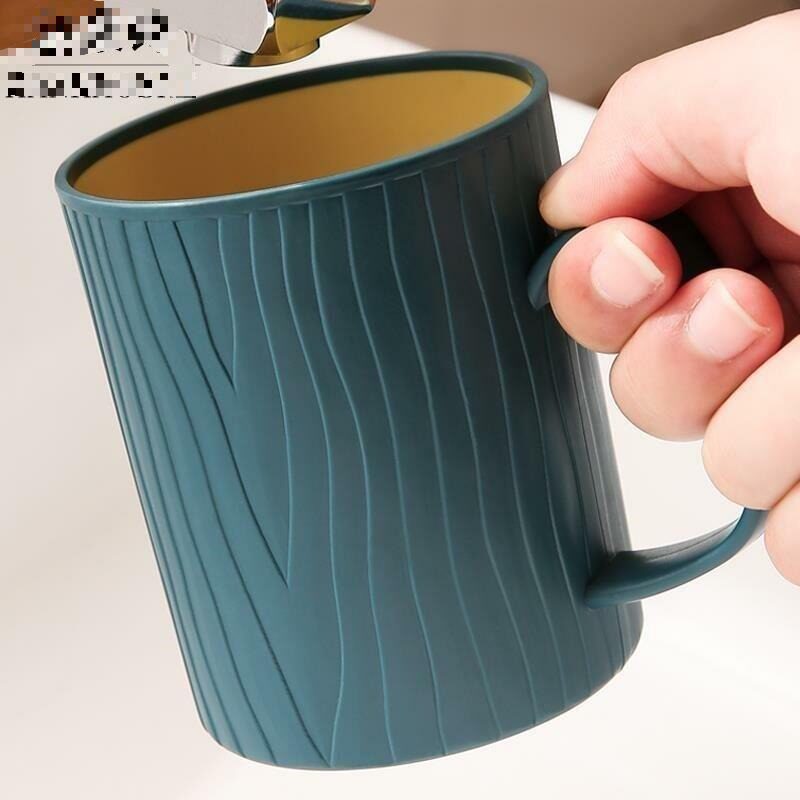 速发牙杯男生潮款卫牙杯大容量大号家用高颜值漱口刷杯生间欧式时