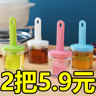 速发宝宝副工具矽胶小油刷婴儿辅食刷刷子刷油耐热厨房烧烤煎锅饼