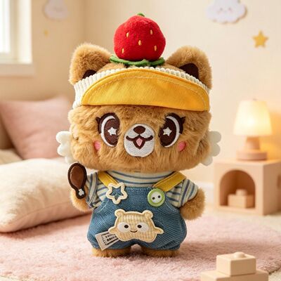 【现货直发】LingOrm泰娃玩偶应援周边草莓小老虎玩偶明星同款lol