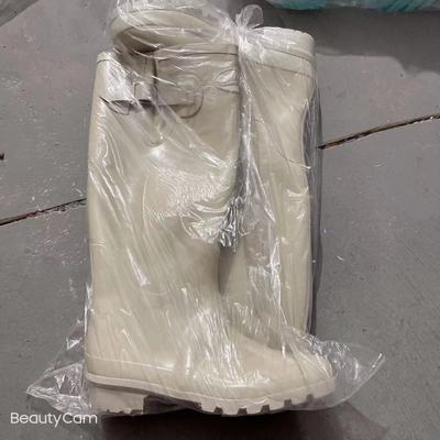 35夏季甜美纯色橡胶雨鞋清仓处理