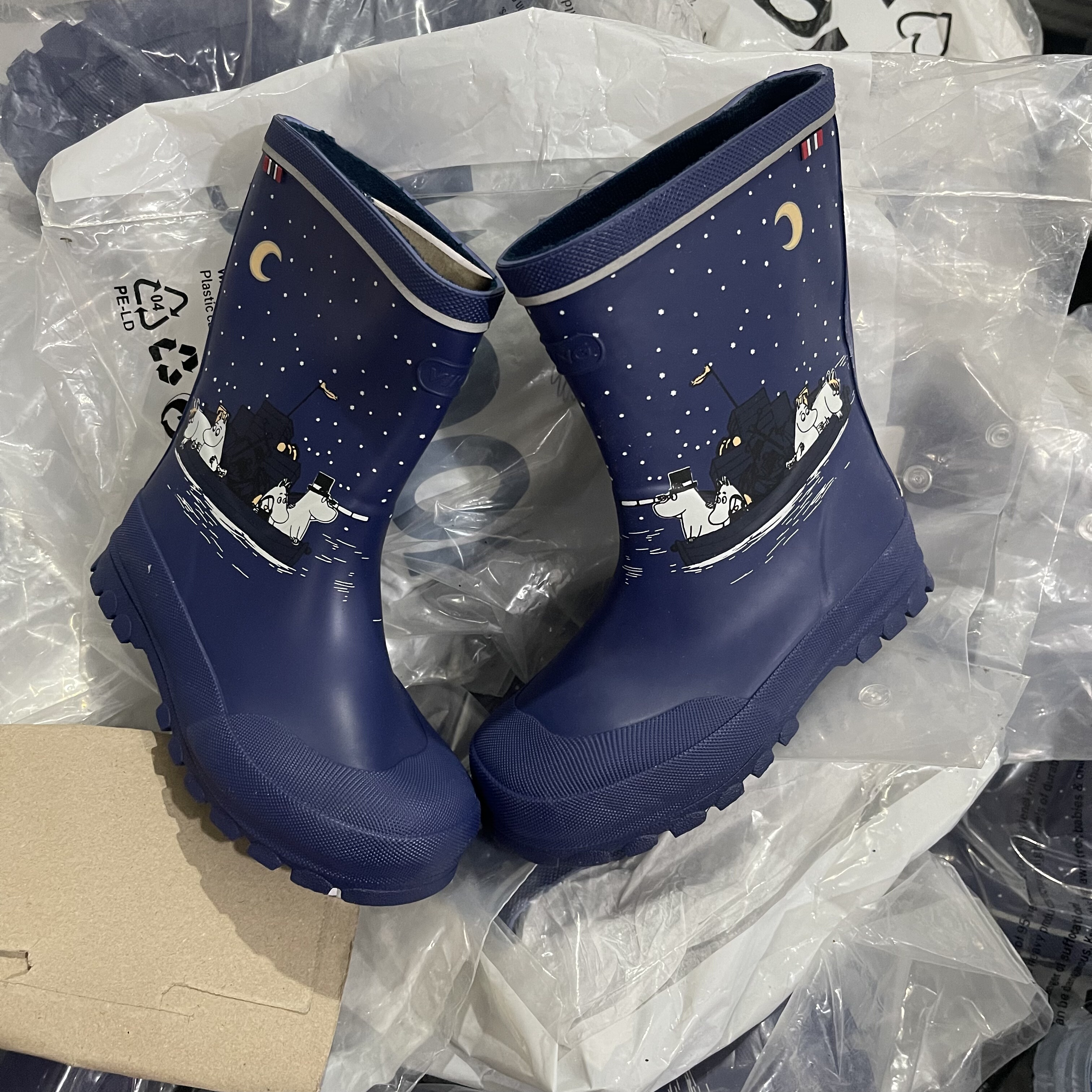 几双孤品雨鞋捡漏 原包装，