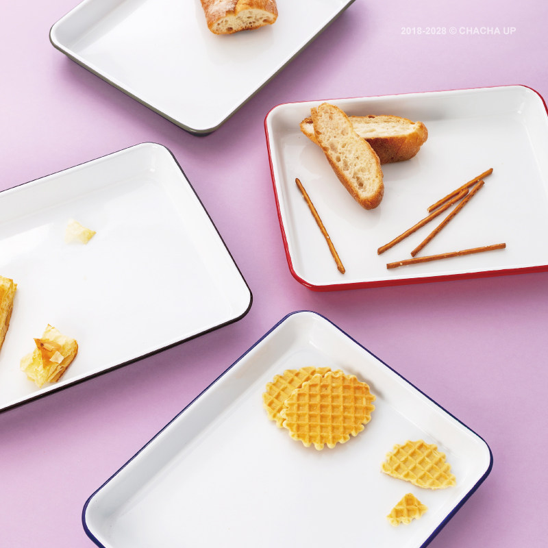 茶茶向上falcon搪瓷珐琅收纳盘