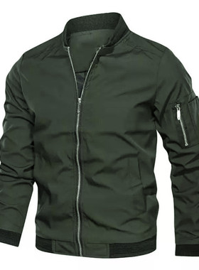 男时尚立领休闲夹克Men fashion stand up collar casual jacket