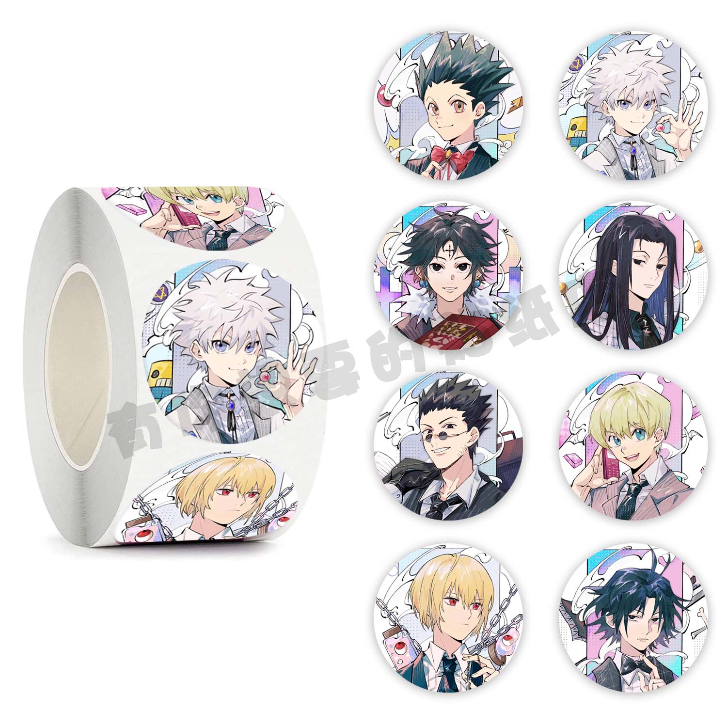 日漫全职猎人贴纸不干胶标签