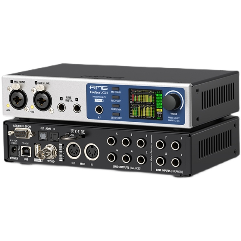 现货RME Fireface UCXII UCX2便携音频接口录音编曲直播声卡二代