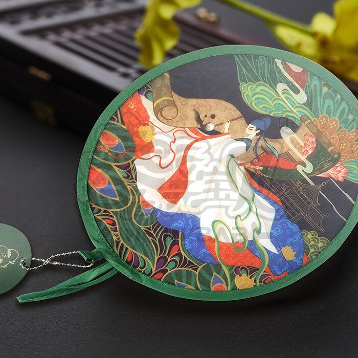 秦亲宝贝可爱唐唐系列创意产品折叠扇陕西西安旅游纪念品文创礼品