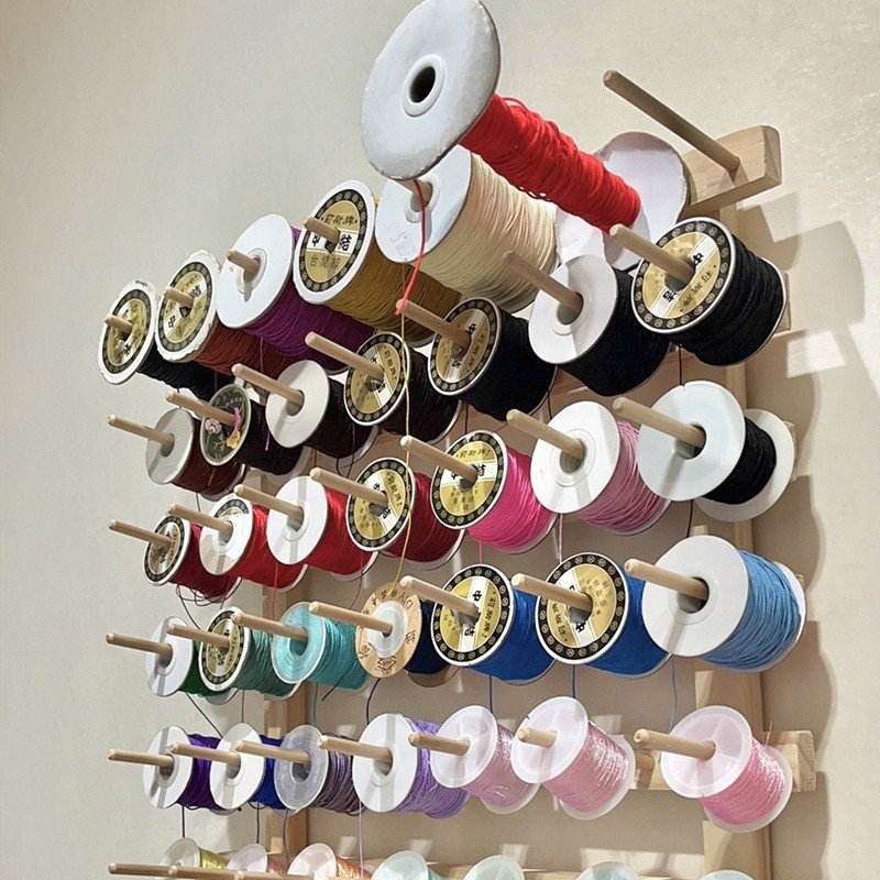 珠宝线缝纫线毛线缝衣线尼龙线涤沦缝纫线珠宝线渔线宝塔线架子