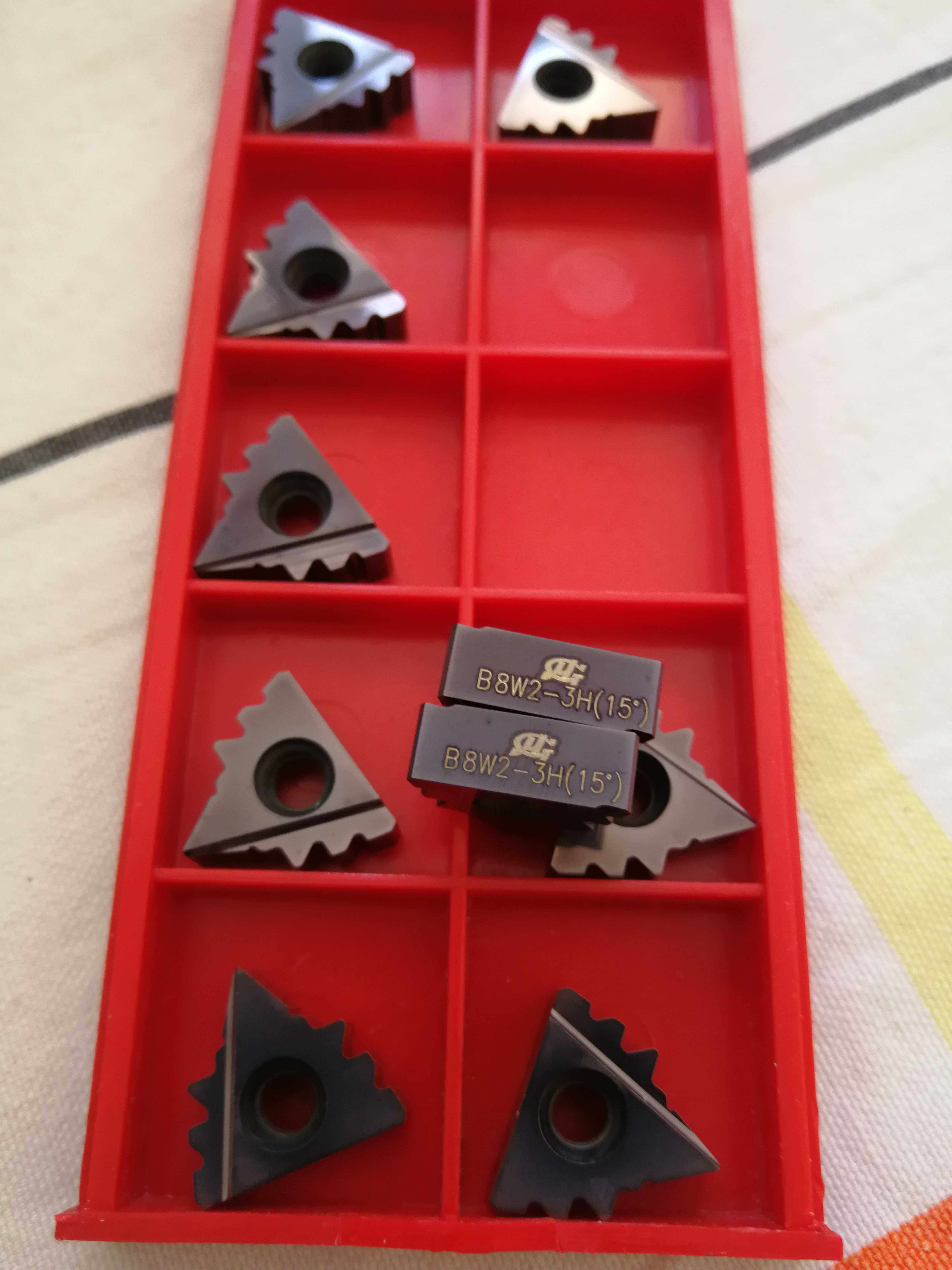 现货出售工研所B8W2-3H B8N2-3H石油API管螺纹梳刀片 拍前询价