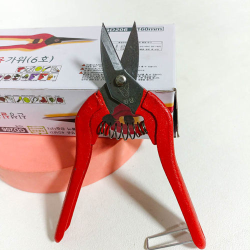 弹簧剪刀饰品手工活水口剪高碳钢