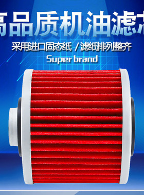 适配雅马哈YFM600 YFM700 TRX850 TDM850 TDM900 BT1100机油滤芯