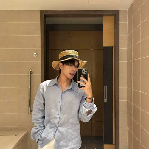 韩国 100%雨露亚麻凉感老钱风慵懒夏季极简通勤超薄休闲长袖衬衫