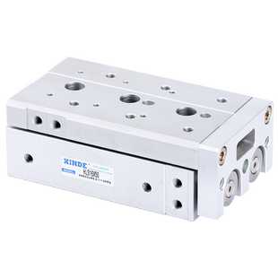 HLS6滑台气缸8/12/16/20/25X10S/20/S30S/40S/50S75S100S精密导轨