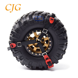 仿真攀爬车TRAXXAS UDR SCX10 90048 RR10轮胎备胎固定带绑带绳