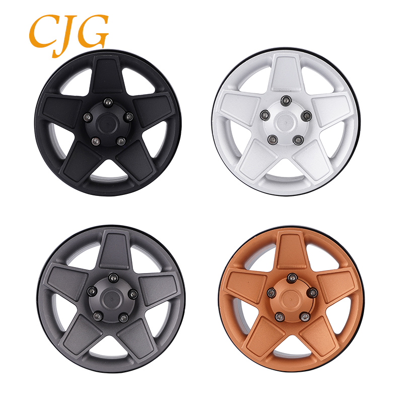 1.9 인치 금속 붙지 않는 바퀴 1|10RC 시뮬레이션 등산 자동차 TRX4 SCX10 90046 타이어 액세서리 D90