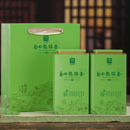 梁河回龙茶叶绿茶2026新茶 云南明前包装炒青特级送礼盒罐装250g