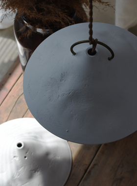 retrozone餐厅小吊灯简约陶瓷吧台日式侘寂艺术床头装饰创意个性